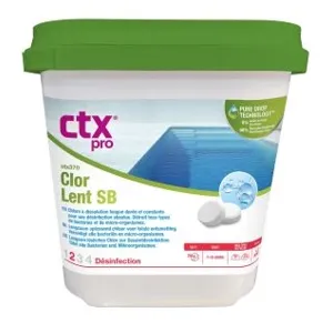 Chlore lent 5Kg | Galets de 250g